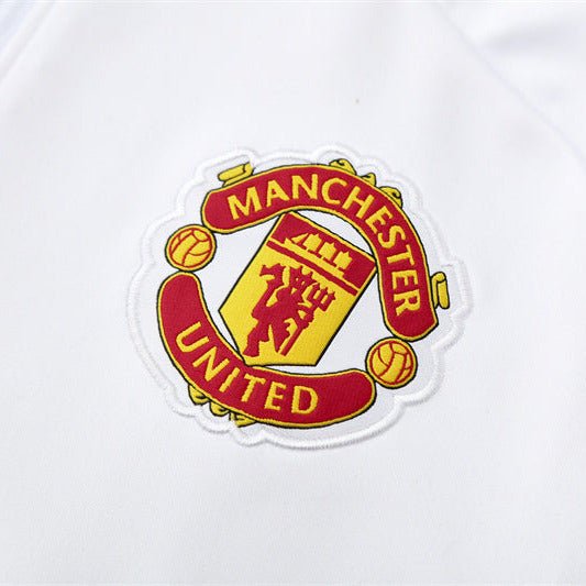 Manchester United "Arctic Redline" Premium Kids Size Tracksuit - Premium Quality Jersey at FootballPrestige.com