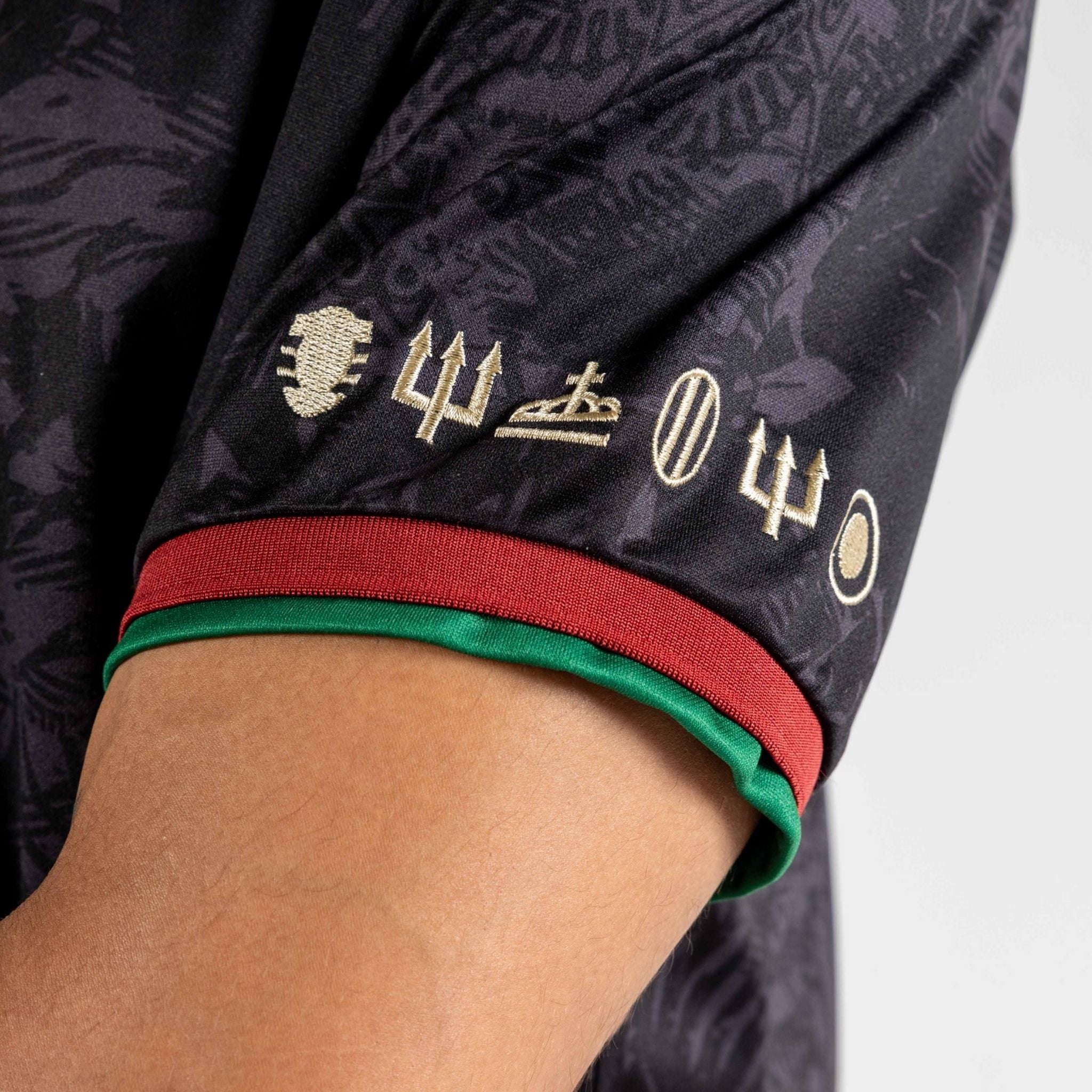 Portugal "The Siu" Premium Black Kit - Premium Quality Jersey at FootballPrestige.com