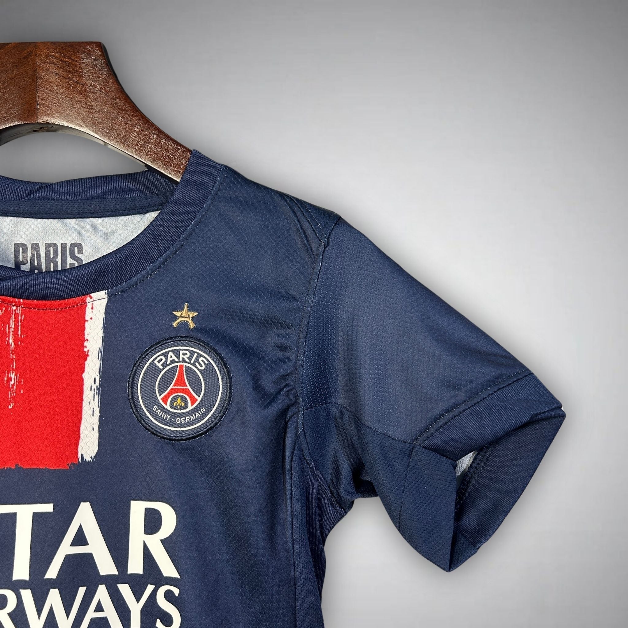 PSG "Champions 2025" Premium Kids Size Kit - Premium Quality Jersey at FootballPrestige.com