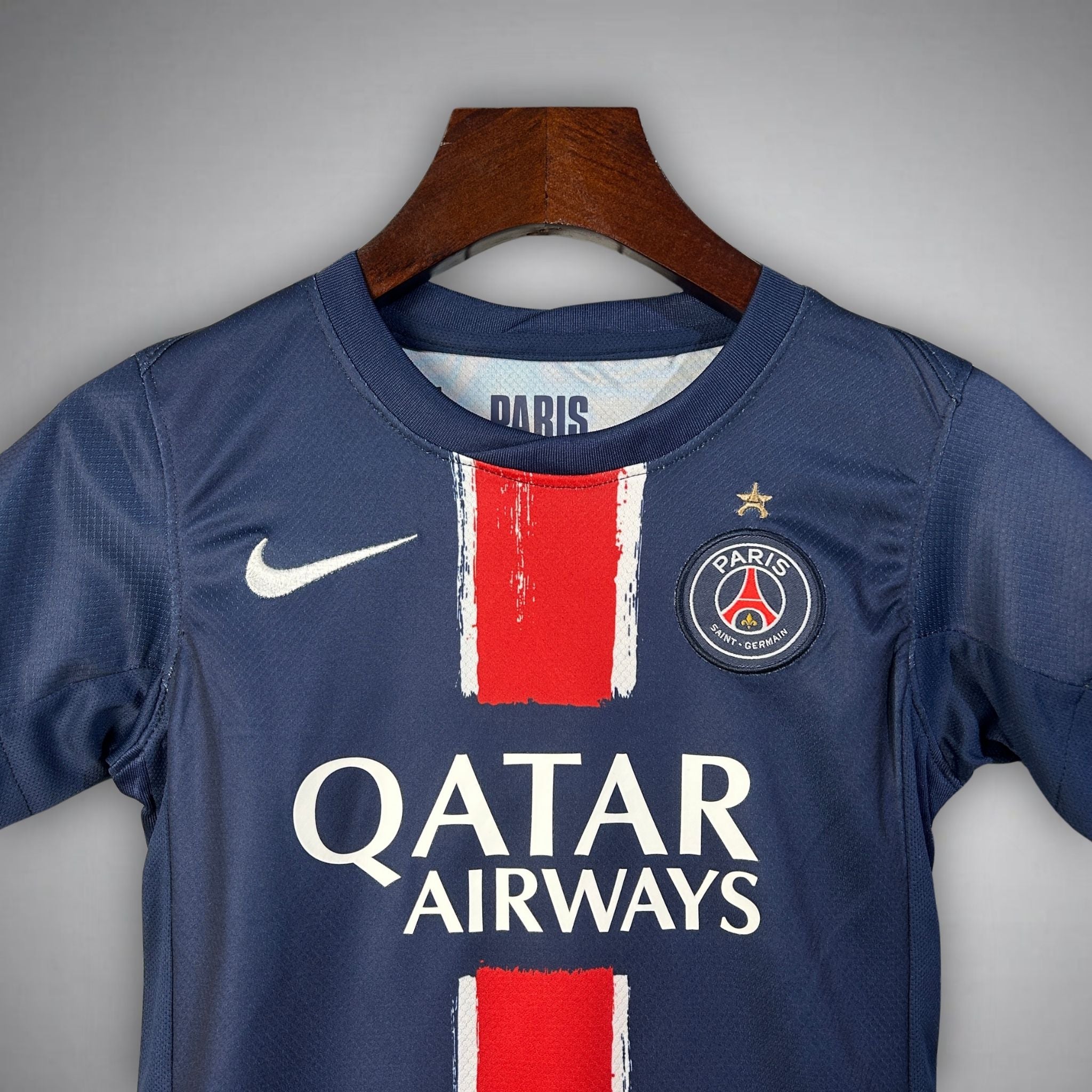 PSG "Champions 2025" Premium Kids Size Kit - Premium Quality Jersey at FootballPrestige.com