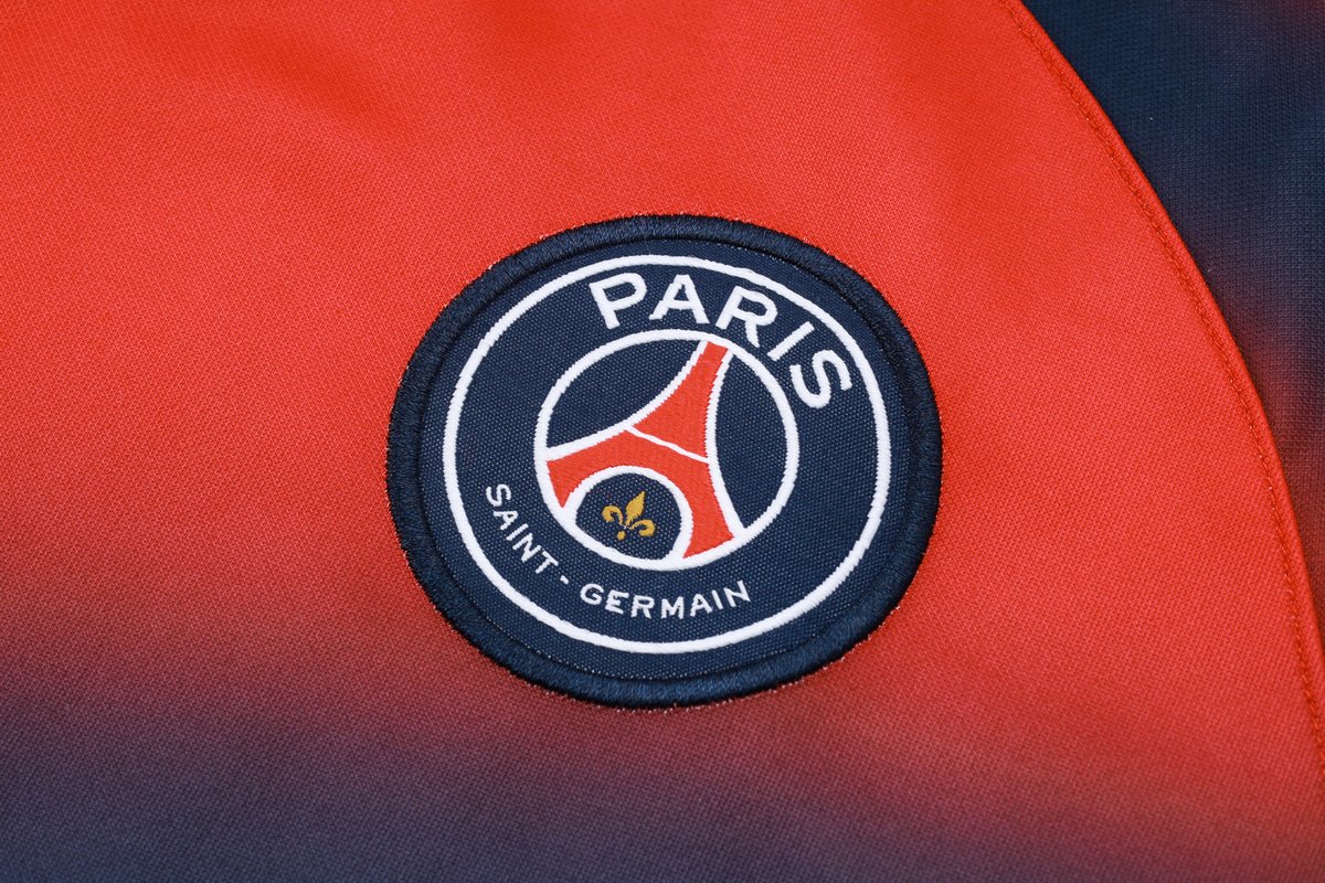 PSG Dark Blue and Red Tracksuit II - Premium Quality Jersey at FootballPrestige.com