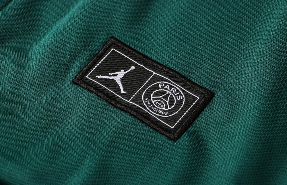 PSG Dark Green and White Premium Tracksuit - Premium Quality Jersey at FootballPrestige.com