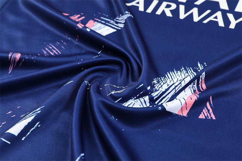 PSG "Parisian Frost" Blue Premium Tracksuit - Premium Quality Jersey at FootballPrestige.com