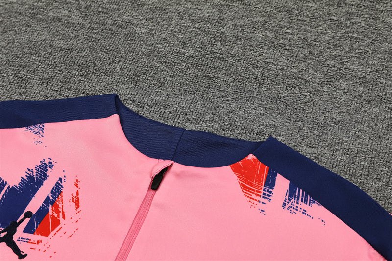 PSG "Parisian Frost" Pink Premium Tracksuit - Premium Quality Jersey at FootballPrestige.com