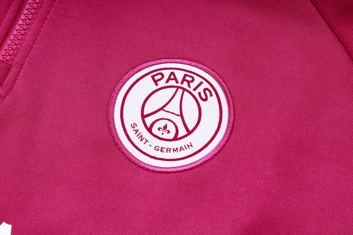 PSG Pink and Black Premium Tracksuit - Premium Quality Jersey at FootballPrestige.com