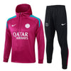 PSG Pink and Black Premium Tracksuit - Premium Quality Jersey at FootballPrestige.com