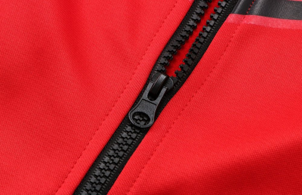 PSG Red Premium Tracksuit - Premium Quality Jersey at FootballPrestige.com