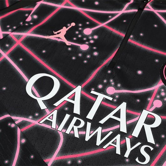 PSG "Stellar Grid" Premium Kids Size Tracksuit - Premium Quality Jersey at FootballPrestige.com