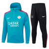 PSG Turqoise and Black Premium Tracksuit - Premium Quality Jersey at FootballPrestige.com