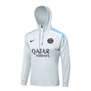 PSG White and Blue Premium Tracksuit - Premium Quality Jersey at FootballPrestige.com