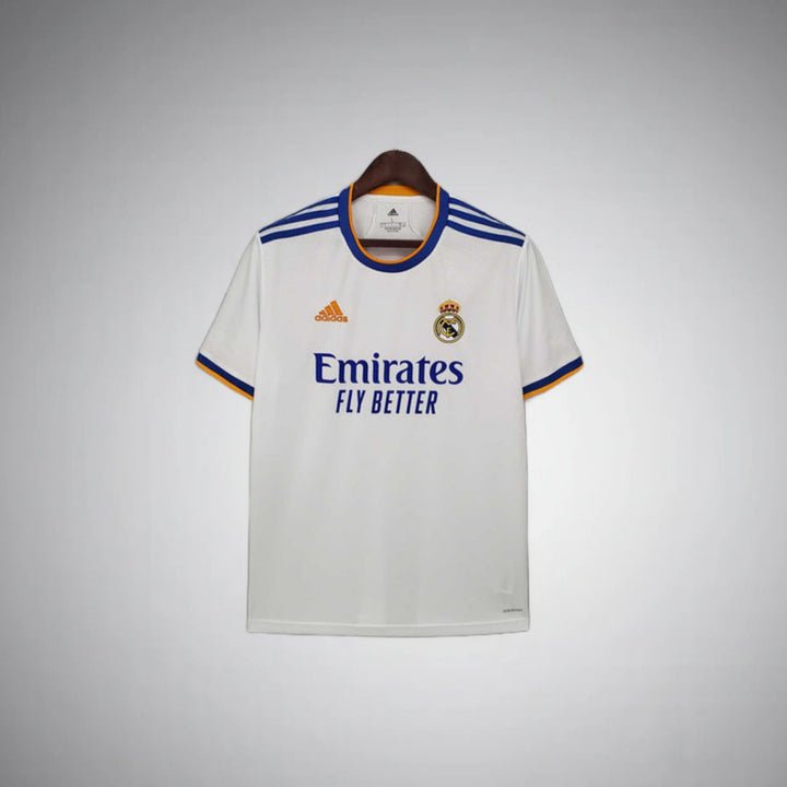 Real Madrid 2021 - 2022 Home Kit - Premium Quality Jersey at FootballPrestige.com