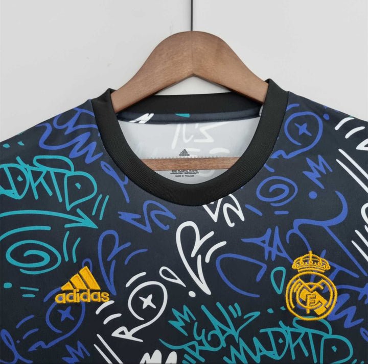 Real Madrid 2022 Pre - match Kit - Premium Quality Jersey at FootballPrestige.com