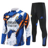 Real Madrid "Azul Reactor" Premium Tracksuit - Premium Quality Jersey at FootballPrestige.com