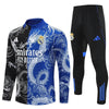 Real Madrid "Azure Serpent" Premium Kids Size Tracksuit - Premium Quality Jersey at FootballPrestige.com