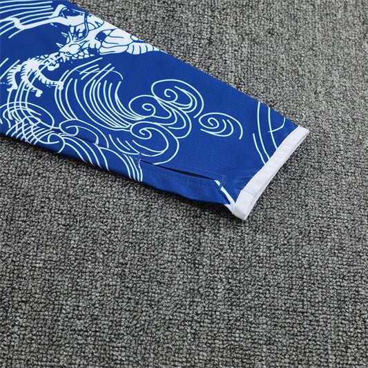 Real Madrid "Azure Serpent" Premium Kids Size Tracksuit - Premium Quality Jersey at FootballPrestige.com