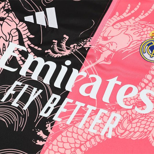 Real Madrid "Blush Horizon" Premium Kids Size Tracksuit - Premium Quality Jersey at FootballPrestige.com