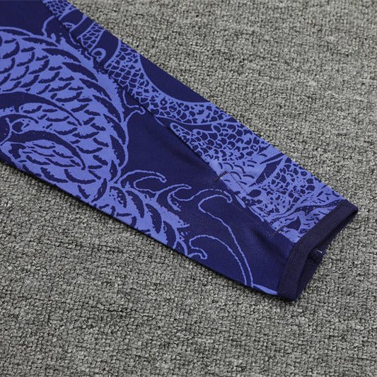 Real Madrid "Celestial Midnight" Premium Kids Size Tracksuit - Premium Quality Jersey at FootballPrestige.com