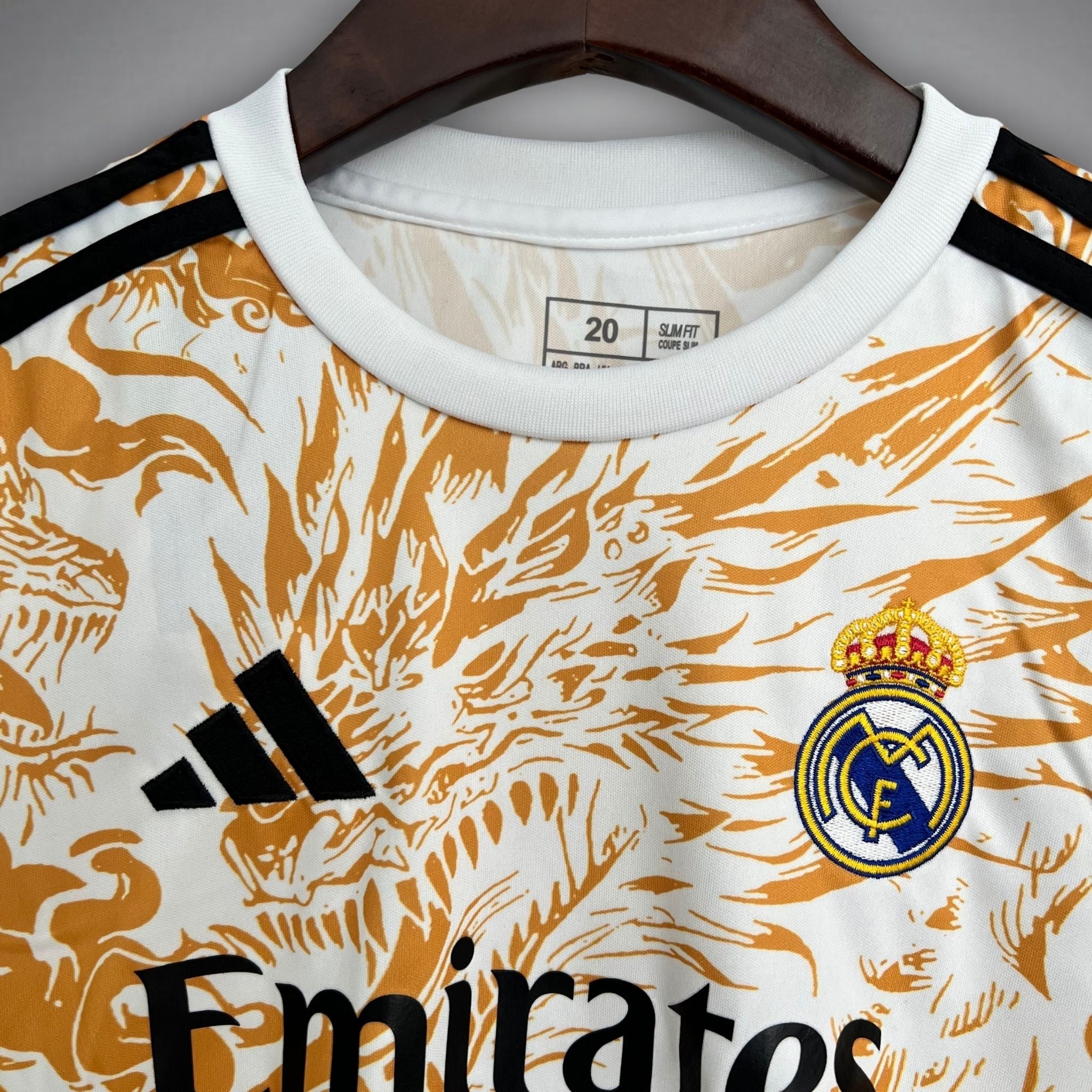 Real Madrid "Draconic Flame" Premium Kids Size Kit - Premium Quality Jersey at FootballPrestige.com