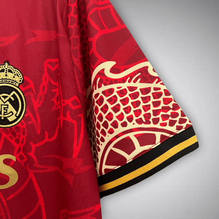 Real Madrid "Dragón De Fuego" Premium Kit - Premium Quality Jersey at FootballPrestige.com