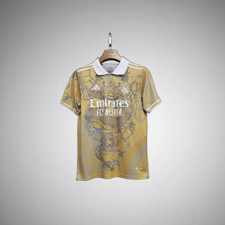 Real Madrid "Dragón Dorado" Special Kit - Premium Quality Jersey at FootballPrestige.com