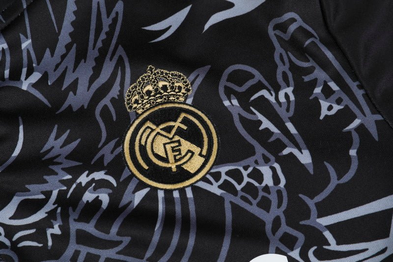 Real Madrid "Dragón Negro" Premium Tracksuit - Premium Quality Jersey at FootballPrestige.com