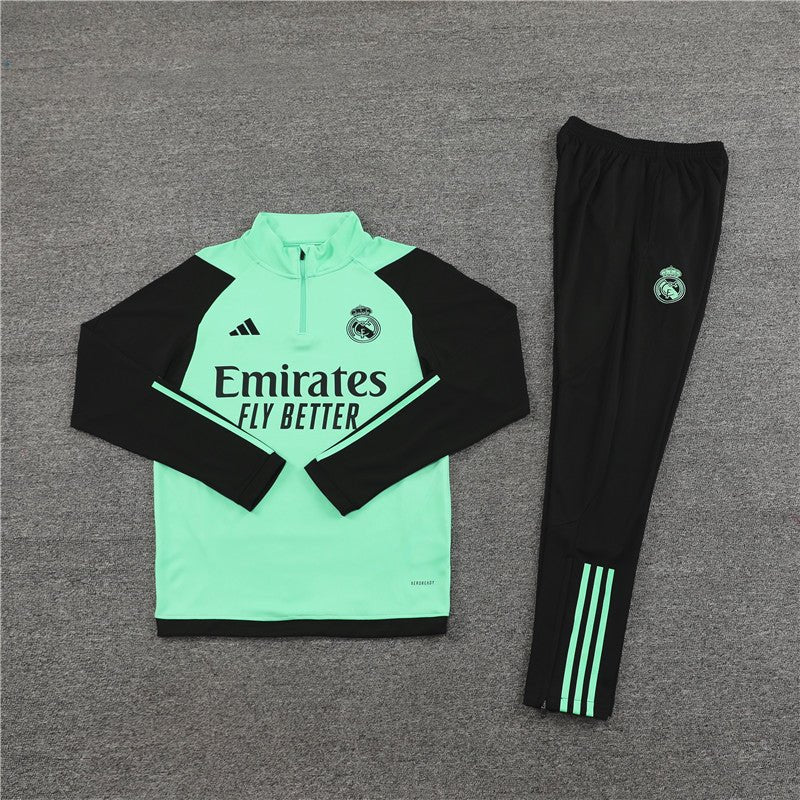 Real Madrid "Emerald Phase" Premium Tracksuit - Premium Quality Jersey at FootballPrestige.com