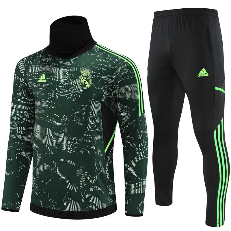 Real Madrid "Forest Silence" Premium UCL Tracksuit - Premium Quality Jersey at FootballPrestige.com