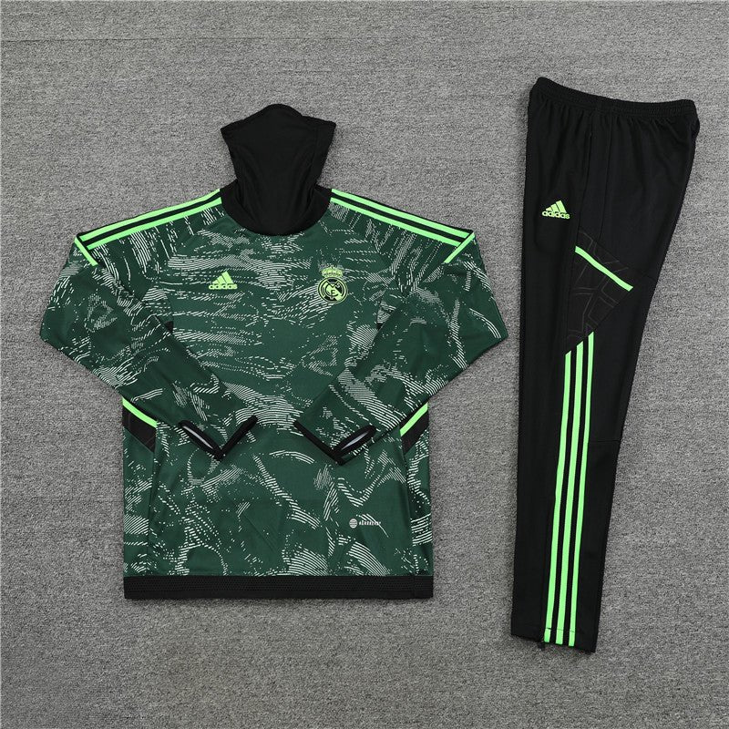 Real Madrid "Forest Silence" Premium UCL Tracksuit - Premium Quality Jersey at FootballPrestige.com