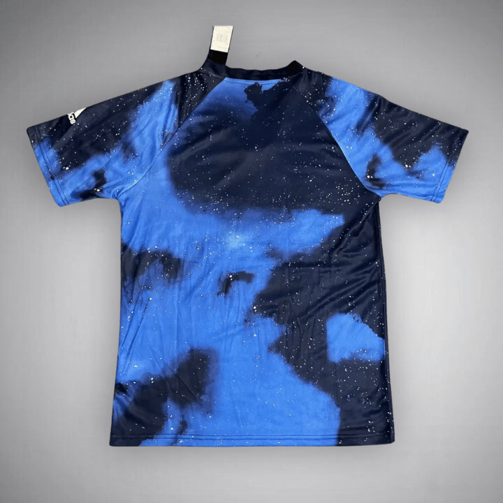 Real madrid t shirt galaxy sales