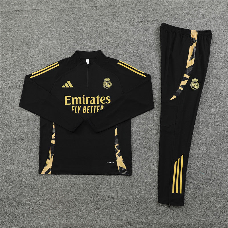 Real Madrid "Golden Era" Premium Tracksuit - Premium Quality Jersey at FootballPrestige.com