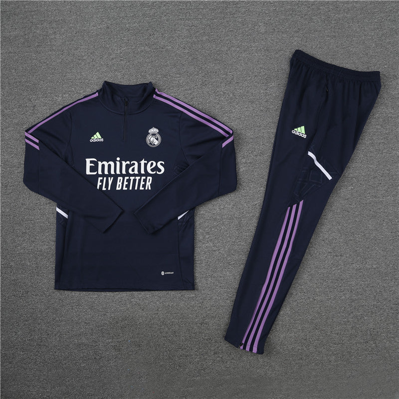 Real Madrid "Notturna" Premium Tracksuit - Premium Quality Jersey at FootballPrestige.com