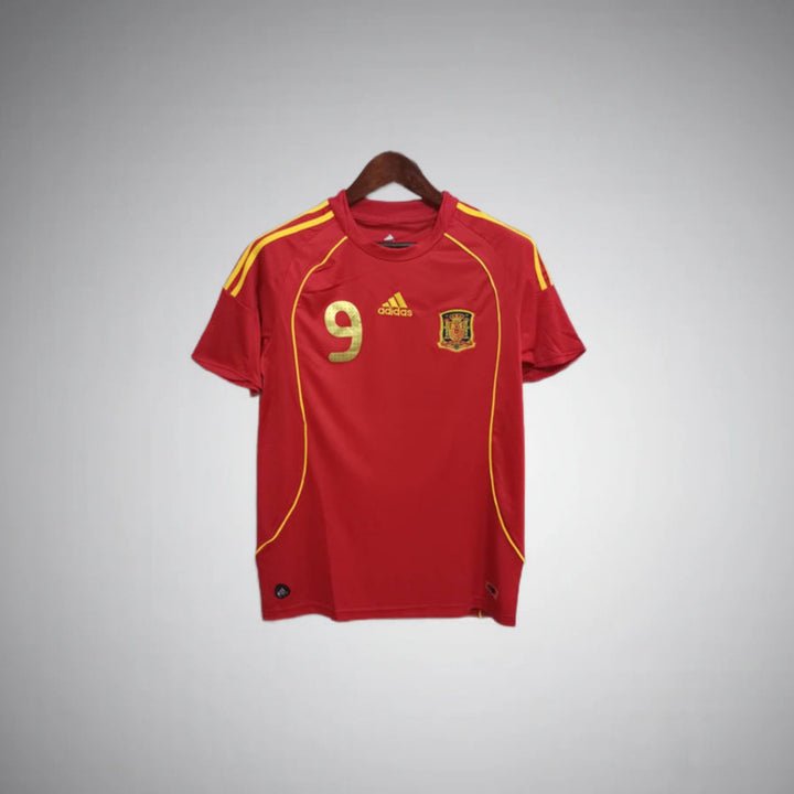 Spain 2008 Home Kit - Premium Quality Jersey at FootballPrestige.com