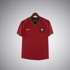 06/07 Portugal Home Kit from FootballPrestige.com - Premium Football Kits