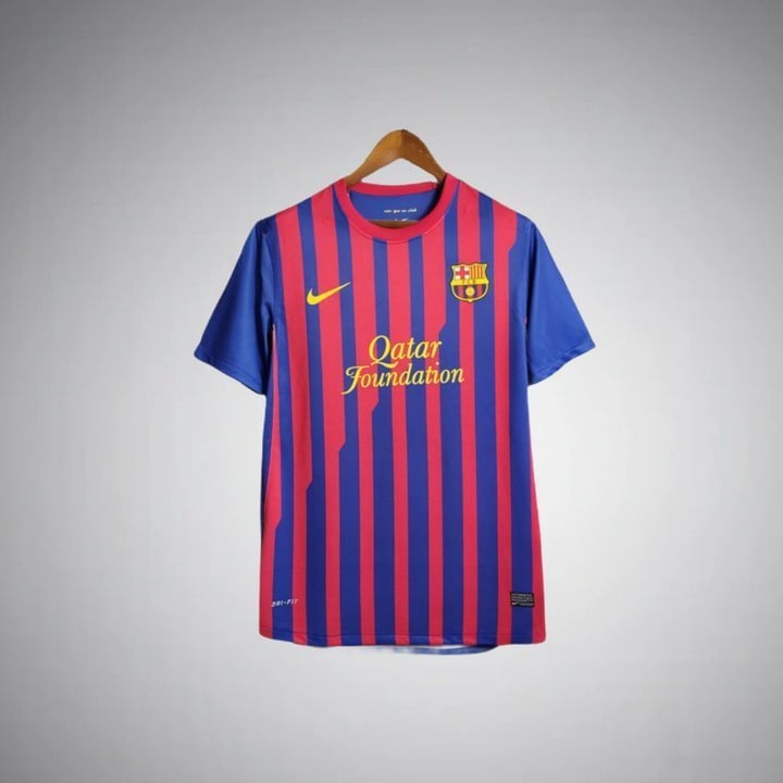 11/12 FC Barcelona Home Kit from FootballPrestige.com - Premium Football Kits