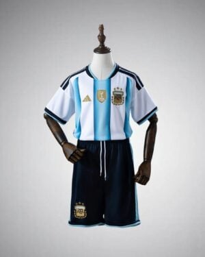 2026 Argentina Home Kids Size Kit from FootballPrestige.com - Premium Football Kits