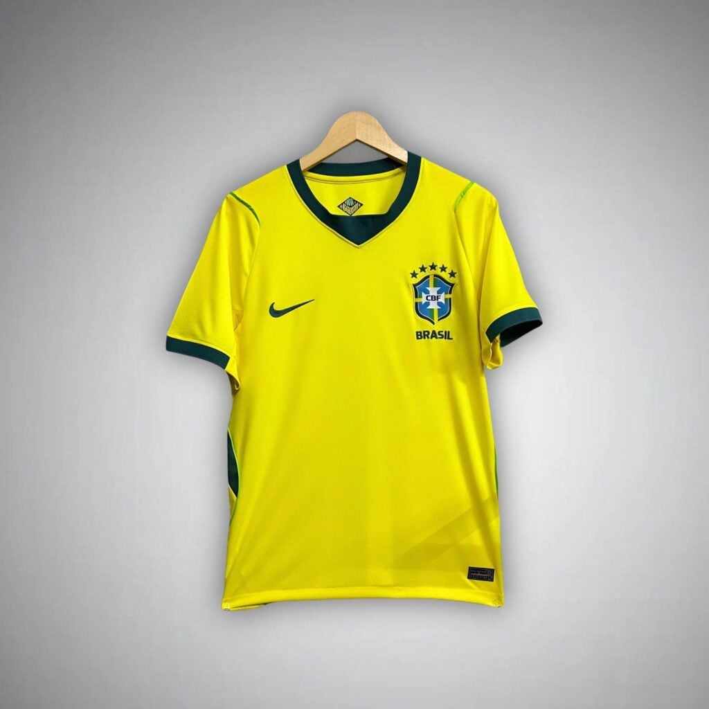 2026 Brazil Home Kit from FootballPrestige.com - Premium Football Kits