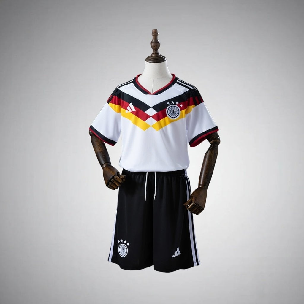 2026 Germany Home Kids Size Kit from FootballPrestige.com - Premium Football Kits
