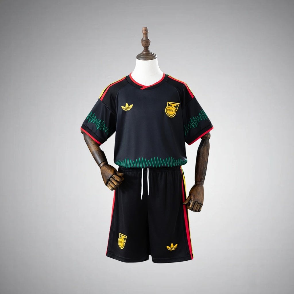2026 Jamaica Away Kids Size Kit from FootballPrestige.com - Premium Football Kits