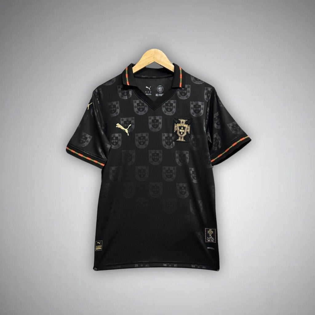2026 Portugal "Black Panther" Premium Kit from FootballPrestige.com - Premium Football Kits