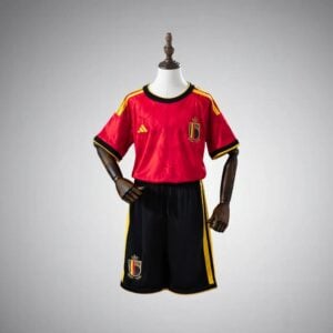 2026 Spain Home Kids Size Kit from FootballPrestige.com - Premium Football Kits