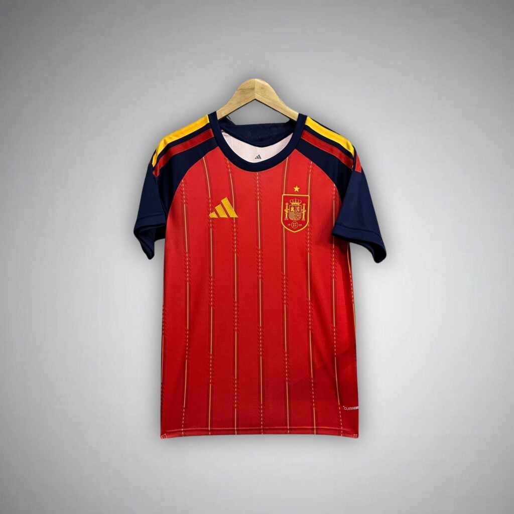 2026 Spain Home Kit from FootballPrestige.com - Premium Football Kits