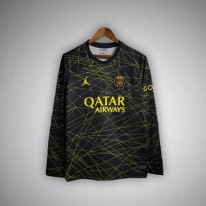 22/23 PSG 4th Long Sleeve Kit from FootballPrestige.com - Premium Football Kits