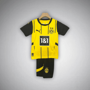 24/25 Borussia Dortmund Home Kids Size Kit from FootballPrestige.com - Premium Football Kits