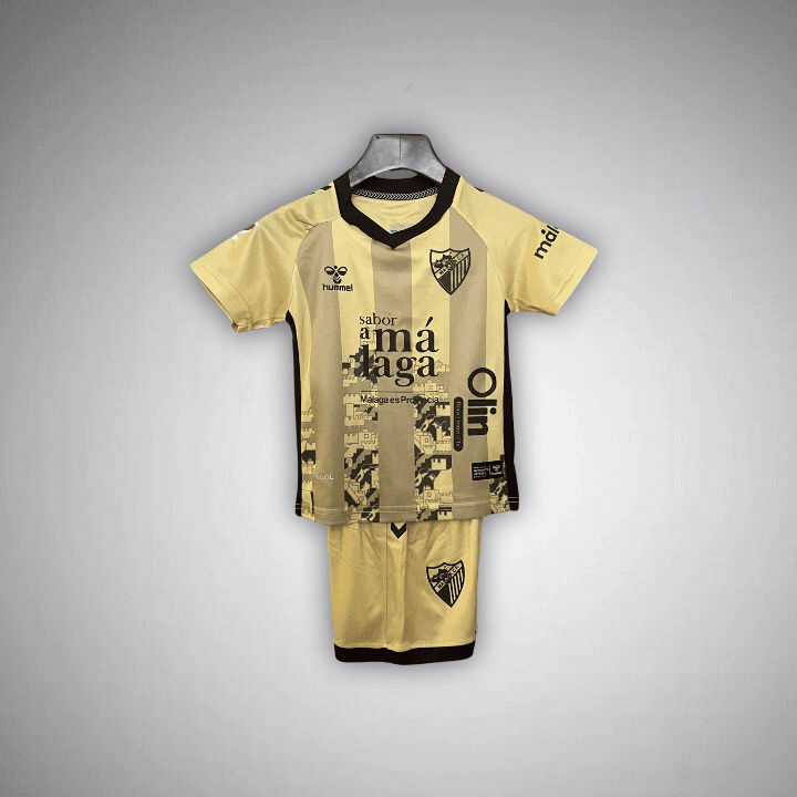 24/25 Málaga Third Away Kids Size Kit from FootballPrestige.com - Premium Football Kits
