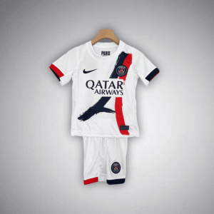 24/25 PSG Away Kids Size Kit from FootballPrestige.com - Premium Football Kits