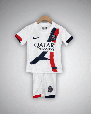 24/25 PSG Away Kids Size Kit from FootballPrestige.com - Premium Football Kits