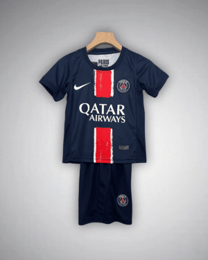 24/25 PSG Home Kids Size Kit from FootballPrestige.com - Premium Football Kits