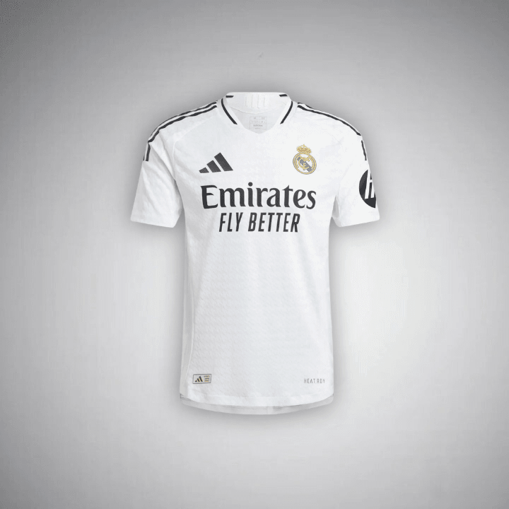 24/25 Real Madrid Home Kit from FootballPrestige.com - Premium Football Kits
