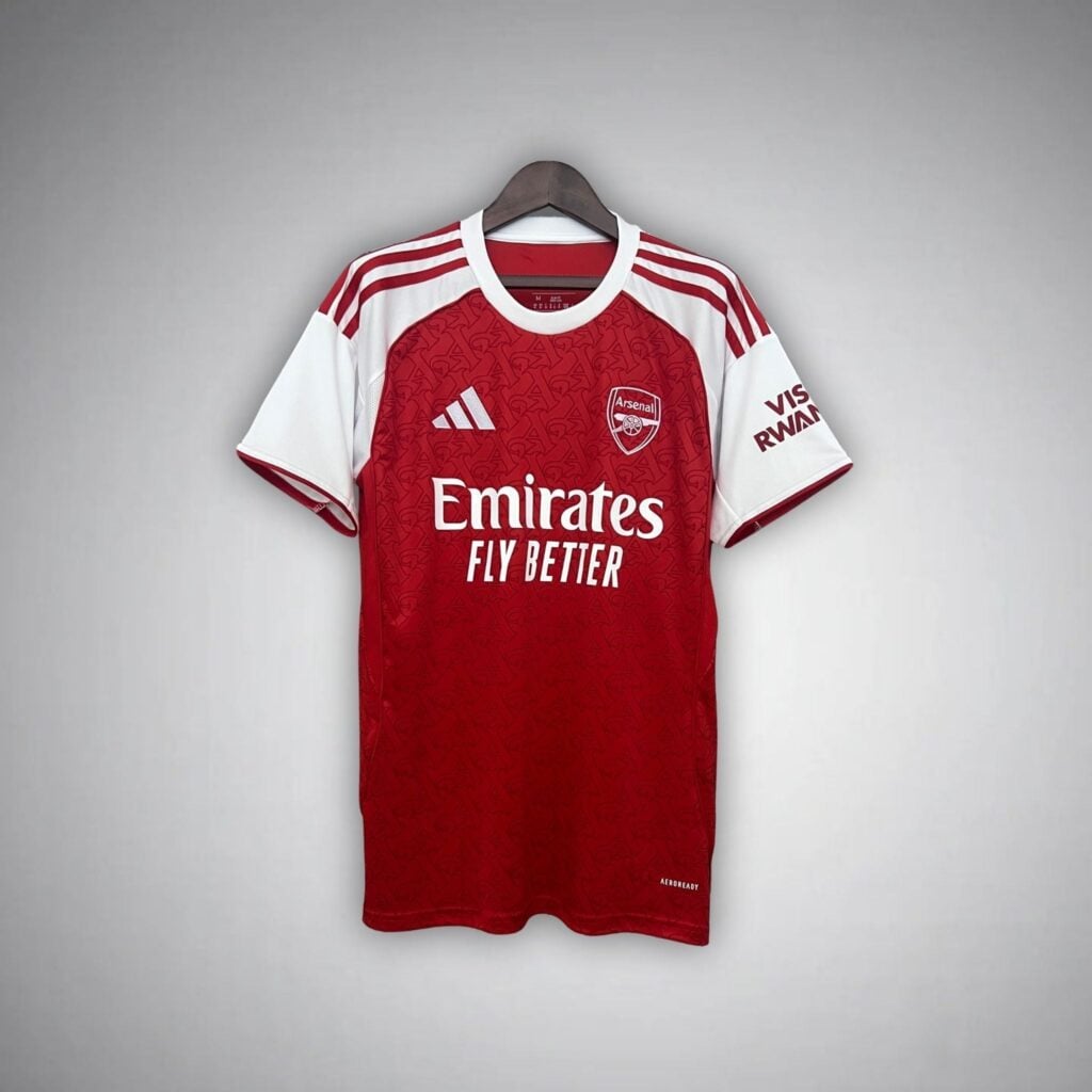 25/26 Arsenal Home Kit from FootballPrestige.com - Premium Football Kits