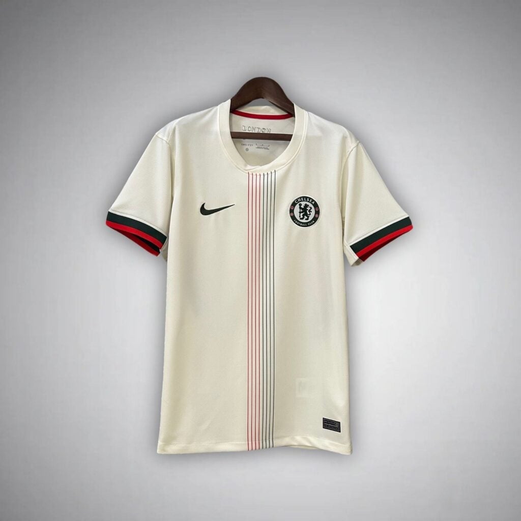 25/26 Chelsea Away Kit from FootballPrestige.com - Premium Football Kits